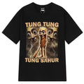 Tung Tung Tung Sahur Graphic Printed T-Shirt - Unisex Casual Fashion Tee