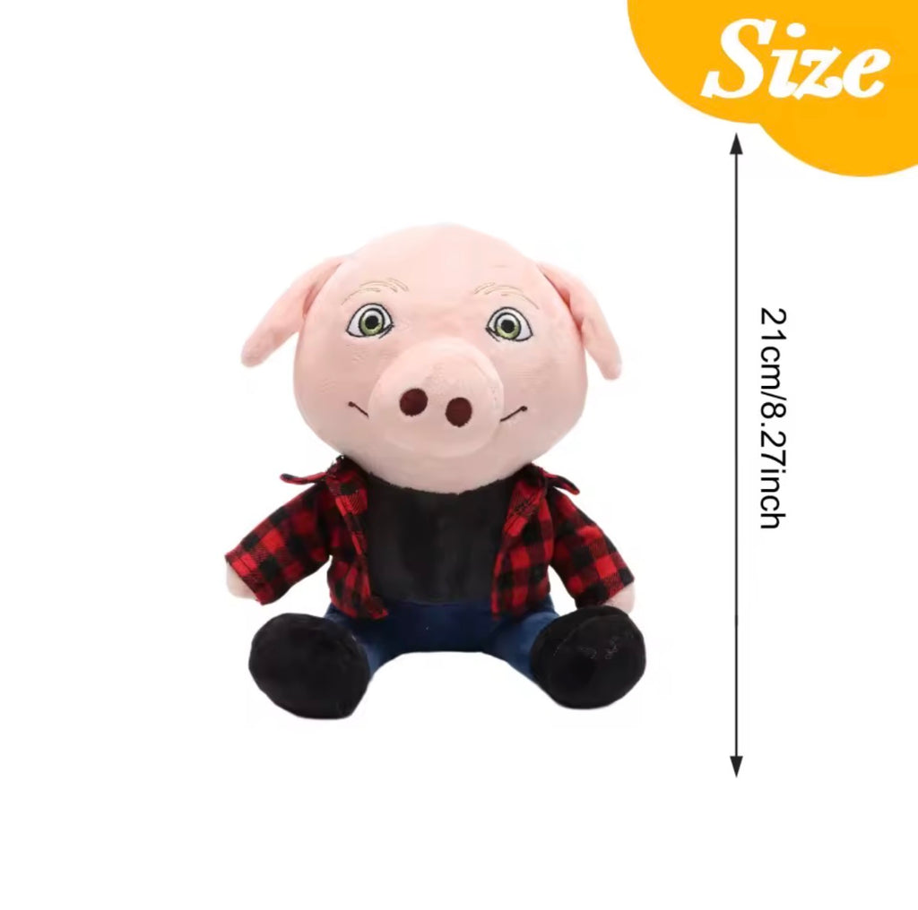 John Pork 8.27in Plush Stuffed Animal