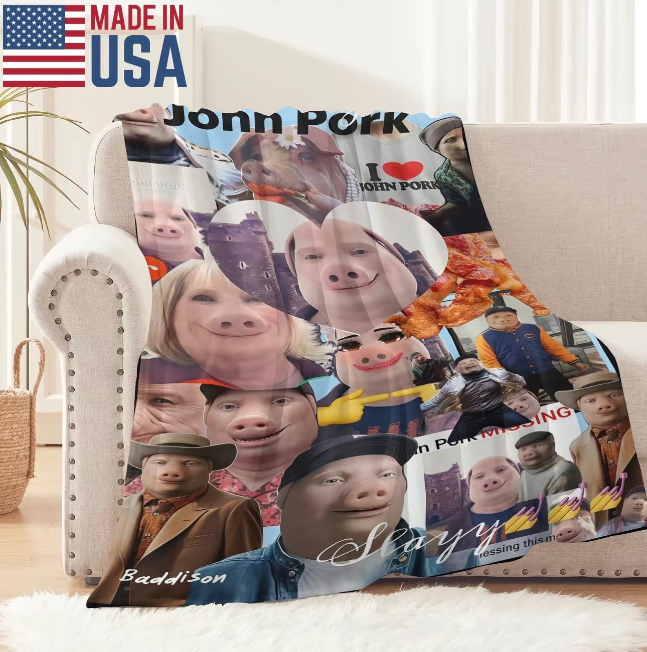 John Pork Blanket