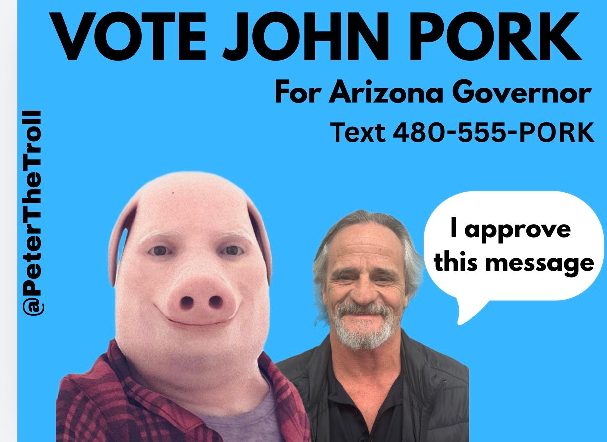 John Pork Political Flag