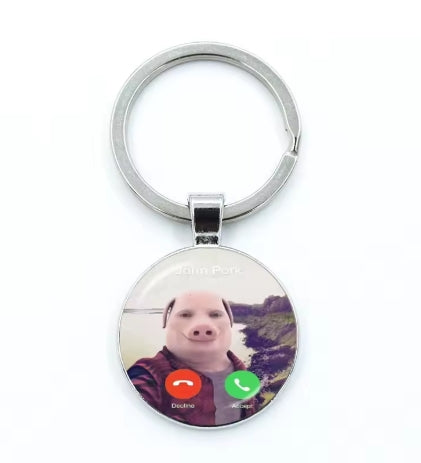 John Pork Keychain